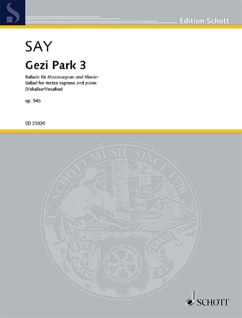 Gezi Park 3 op. 54b